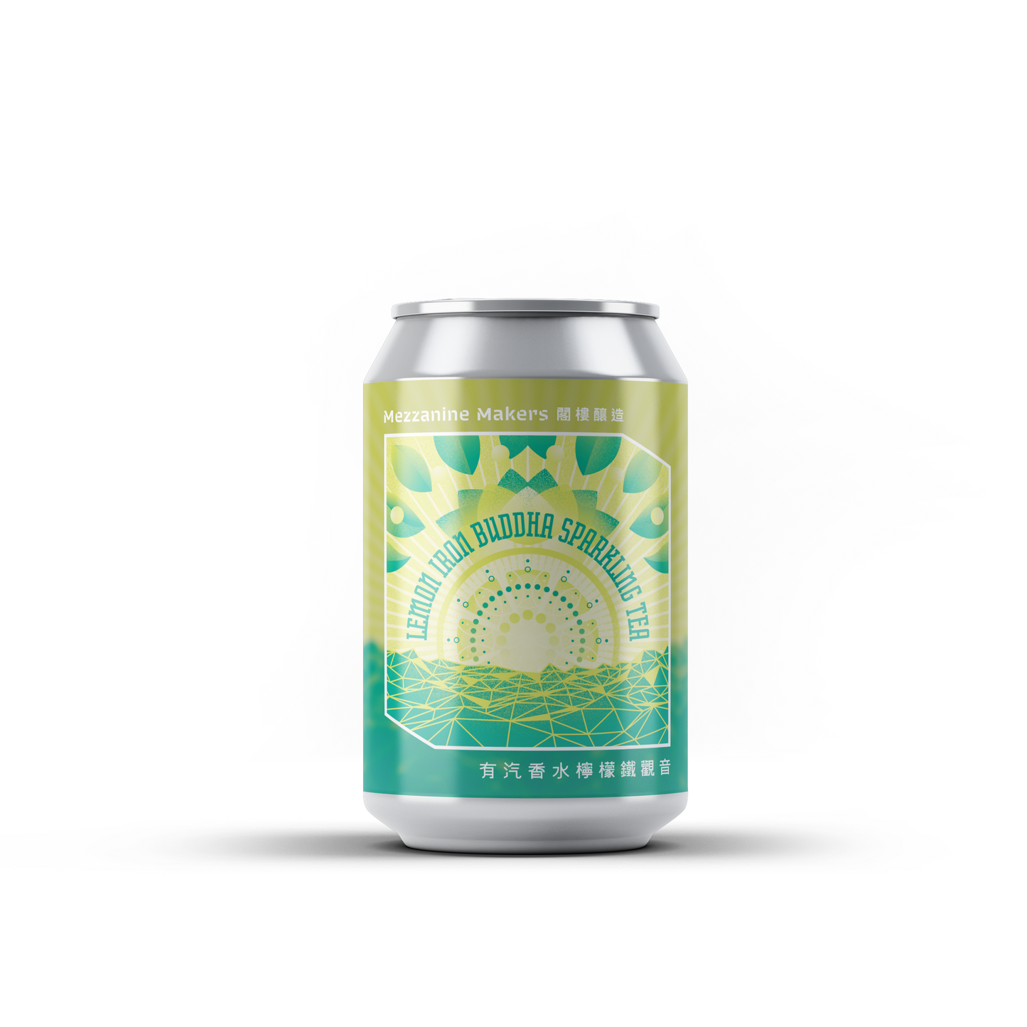 Lemon Iron Buddha Sparkling Tea (4 cans/6 cans/24 cans)
