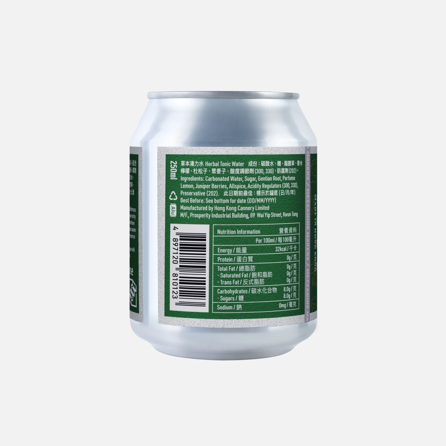 Herbal Tonic Water