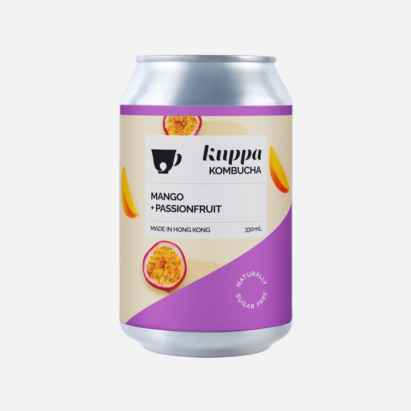 kuppa kombucha mango+passionfruit