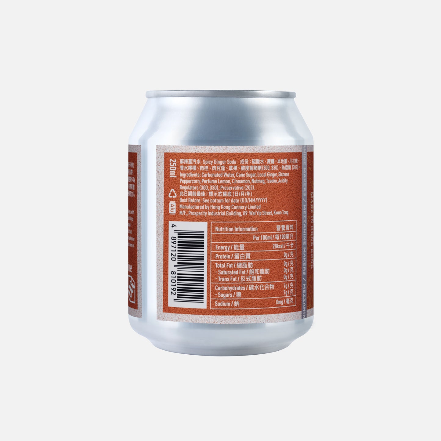 Spicy Ginger Soda